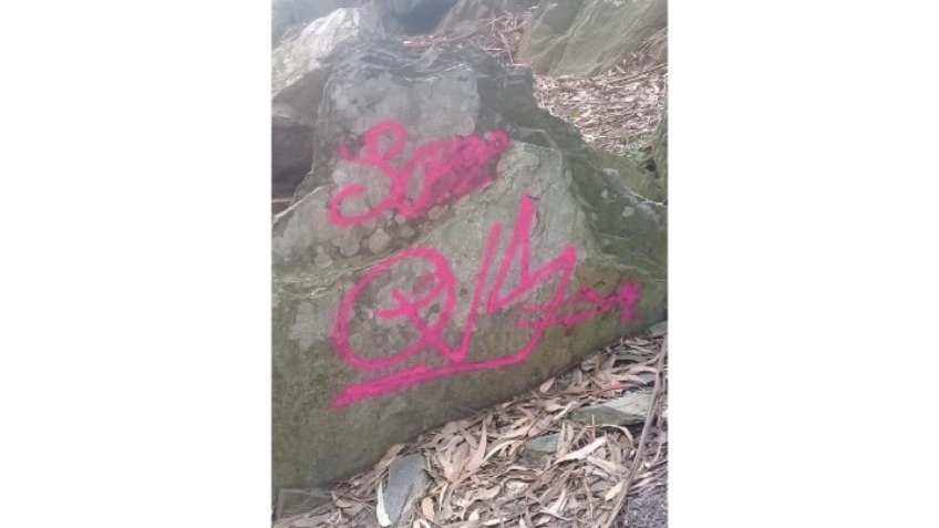 Vandalismo en la sierras